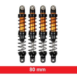 80 mm 4PCS Metal Shock Absorber Oil Adjustable Damper