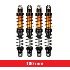 100 mm 4PCS Metal Shock Absorber Oil Adjustable Damper